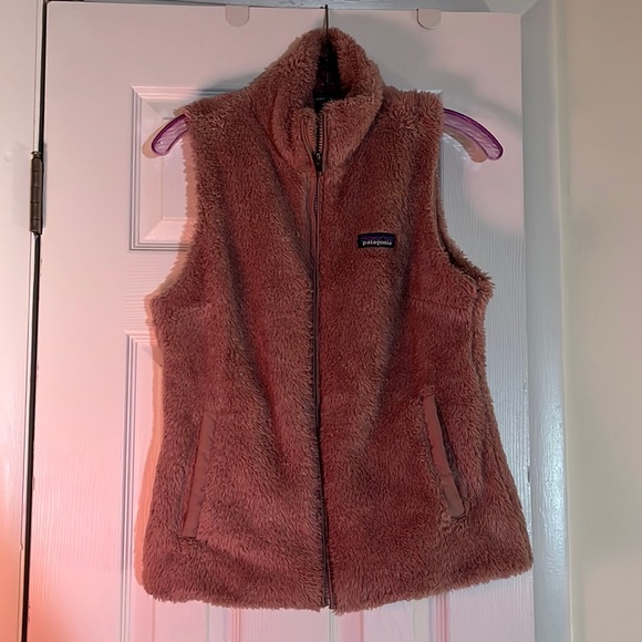 Patagonia Jackets & Coats Dusty Rose Pink Fleece Vest Poshmark